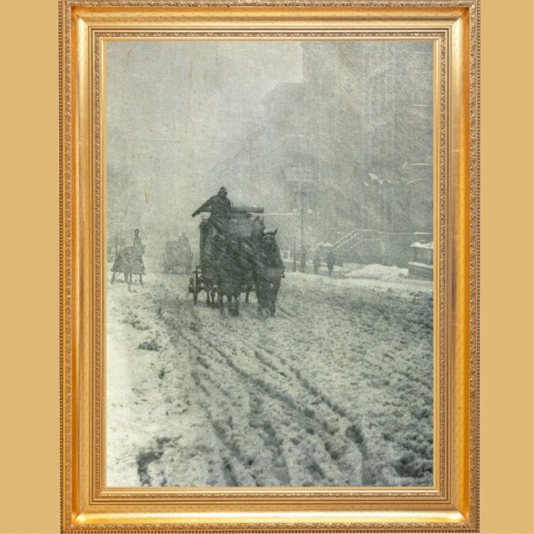 cover art for Winter, Fifth Avenue - Alfred Stieglitz