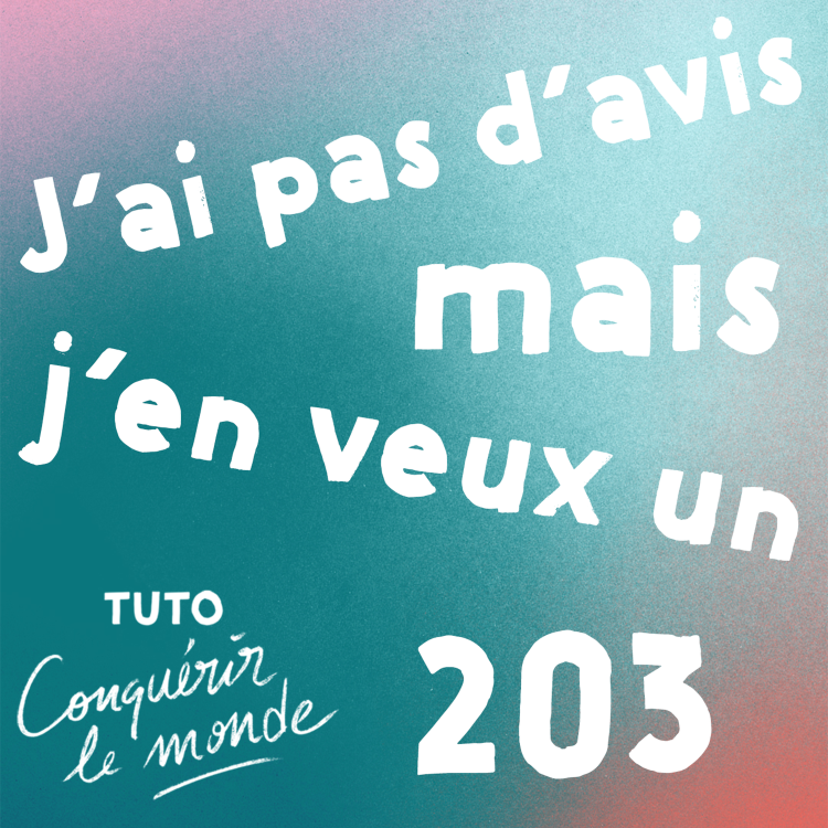 cover art for DIVAGATIONS — J'ai pas d'avis mais j'en veux un 203