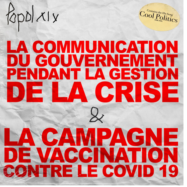 cover art for La communication du gouvernement pendant la crise & la campagne de vaccination