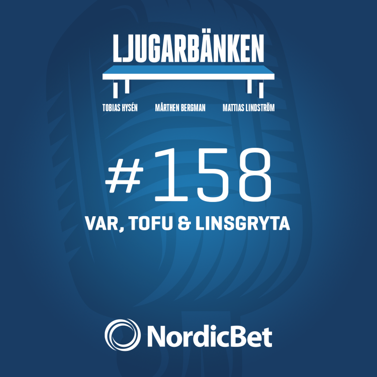 cover art for 158. VAR, tofu & linsgryta