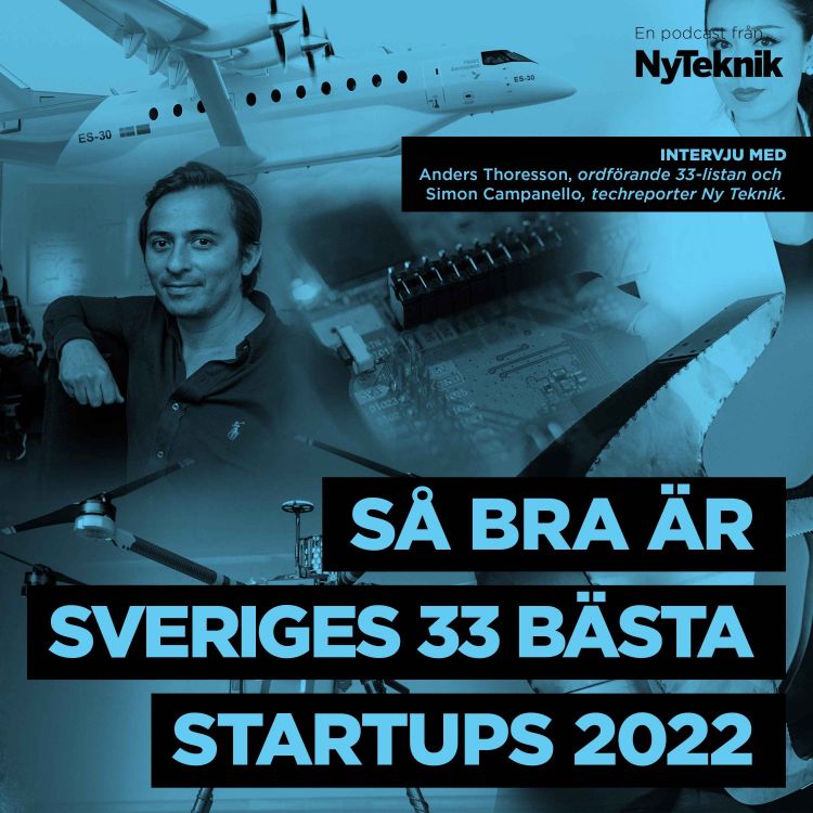 cover art for #124 - Här är Sveriges bästa startups 2022 (live från Göteborg)