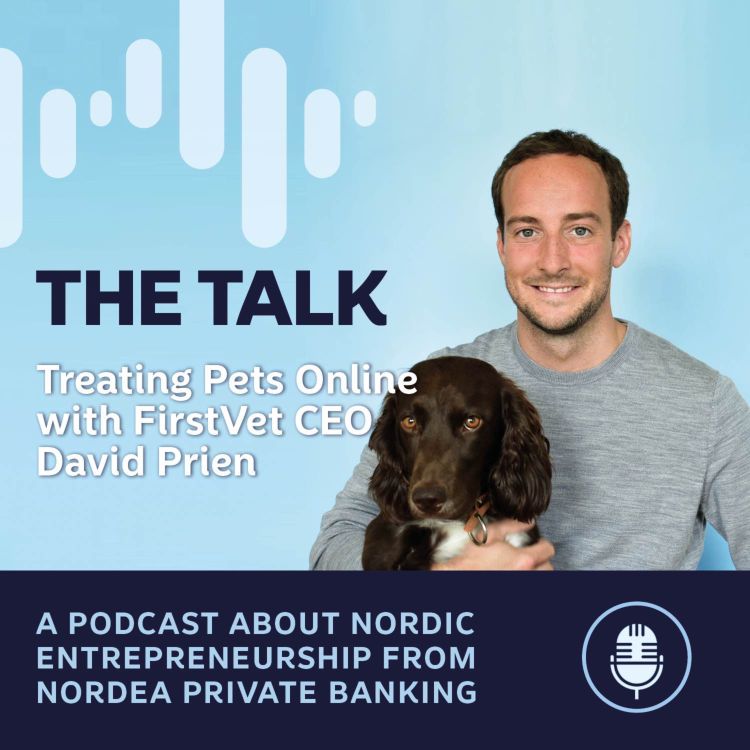 cover art for Treating Pets Online with FirstVet CEO David Prien