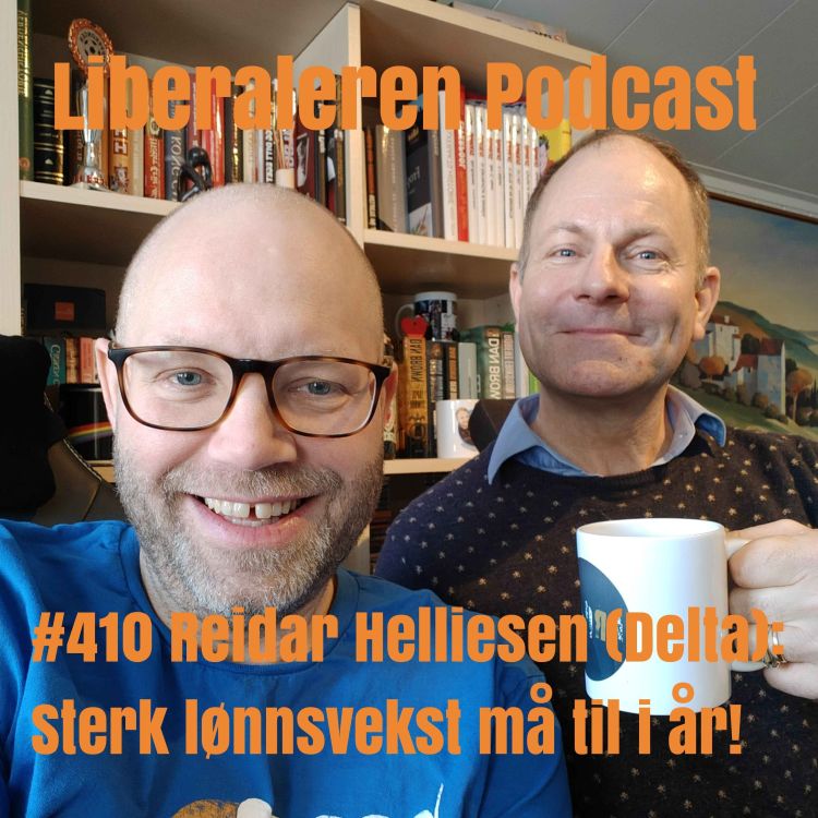 cover art for #411 Reidar Helliesen (Delta): Sterk lønnsvekst må til i år!