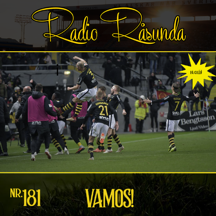 cover art for Radio Råsunda #181 - ¡VAMOS!