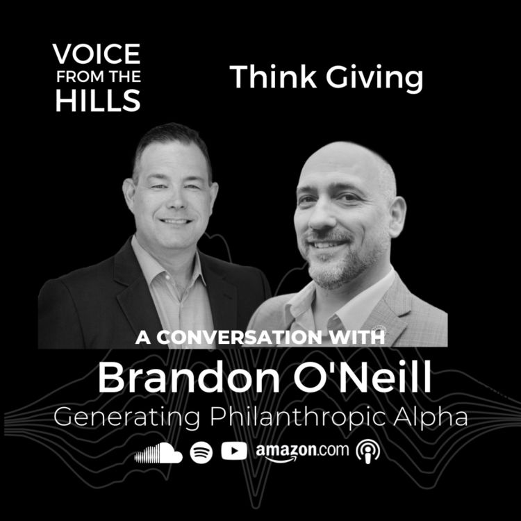 cover art for Think Giving: A Conversation with Brandon O'Neill