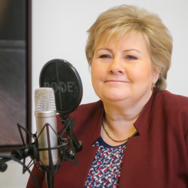 cover art for #66: Erna Solberg: Hva er det viktigste for innovasjonspolitikken i Norge?