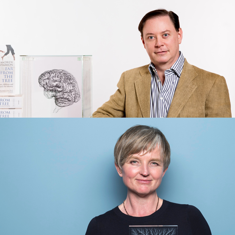 cover art for Little Atoms special: Andrew Solomon and Marion Coutts