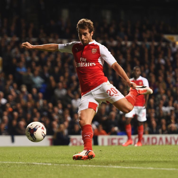 cover art for Mathieu Flamini bags a brace to beat Tottenham