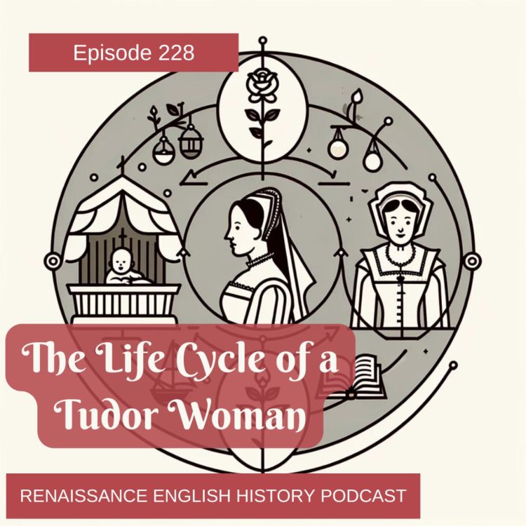 cover art for Episode 228: Life Cycles of a Tudor Woman