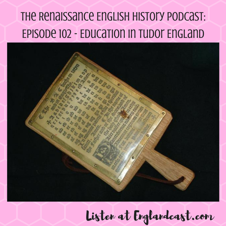 cover art for Episode 102: Education in Tudor England