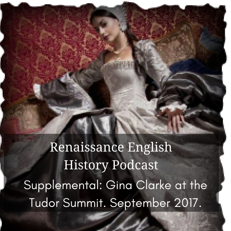 cover art for Supplemental: Gina Clark, Tudor Costumier, at the Tudor Summit