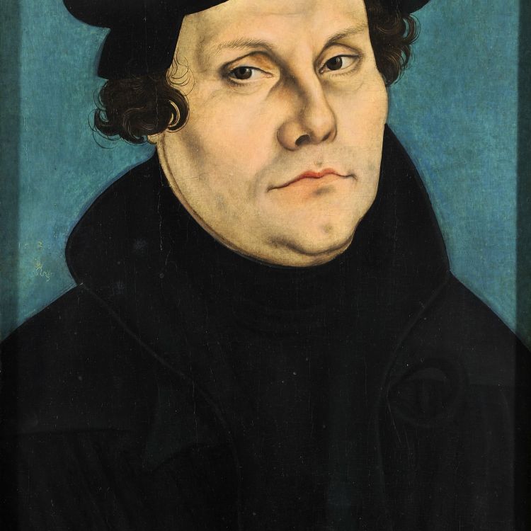 cover art for Portrait of Martin Luther by Lucas Cranach the Elder -  with Peter Stanford