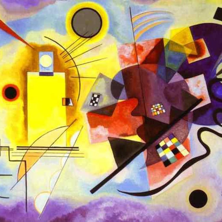 cover art for Yellow-Red-Blue by Wassily Kandinsky - with Marc Canham