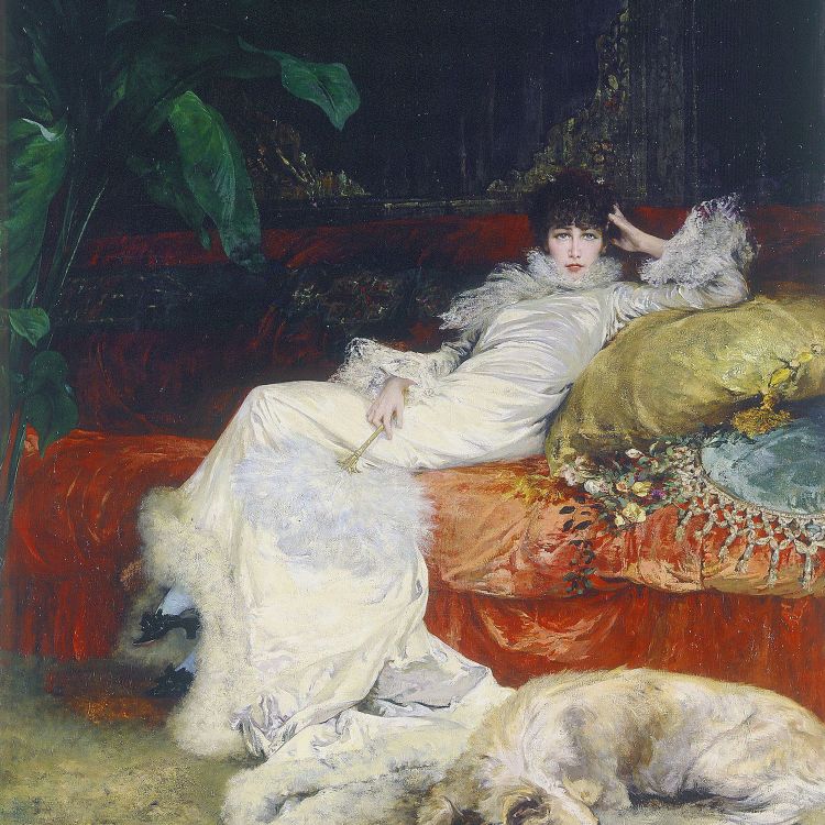 cover art for Portrait of Sarah Bernhardt by Georges Clairin -  with Christophe Leribault