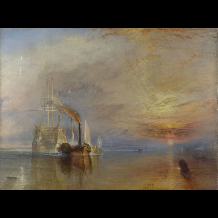 cover art for The Fighting Temeraire by Turner – with Dan Snow