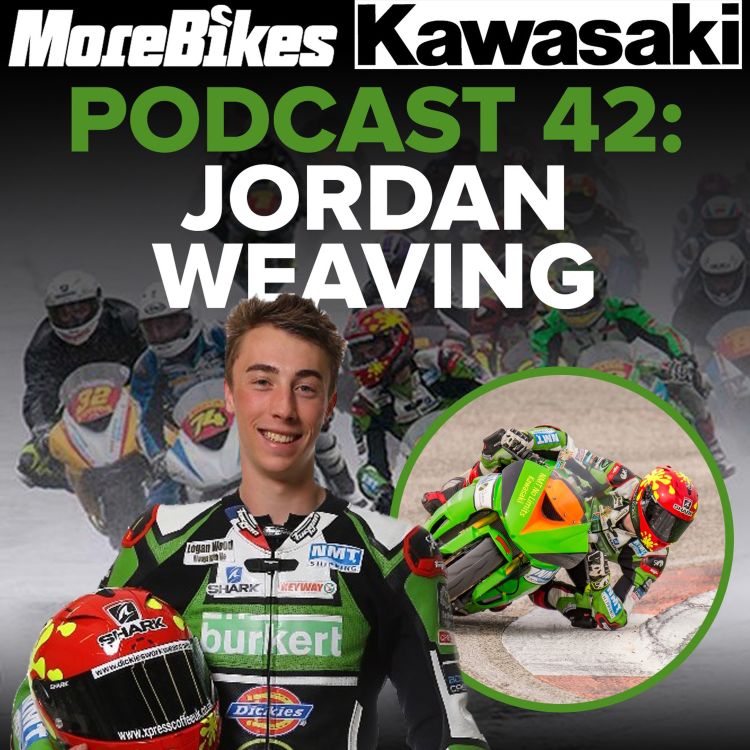 cover art for 042 Jordan Weaving on the Kawasaki podcast!