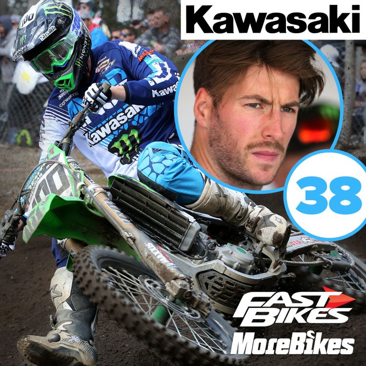 cover art for 038 Tommy Searle interview with Fast Bikes and Kawasaki