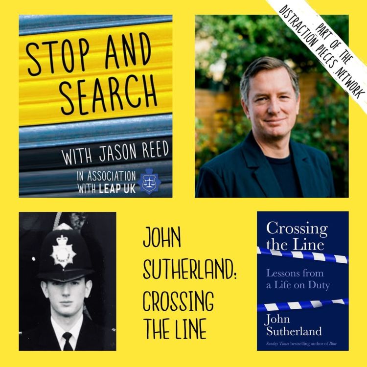 cover art for John Sutherland: Crossing the Line