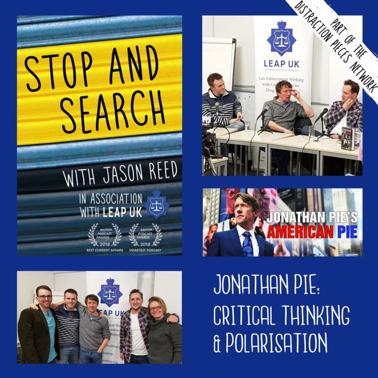 cover art for Jonathan Pie: Critical Thinking & Polarisation