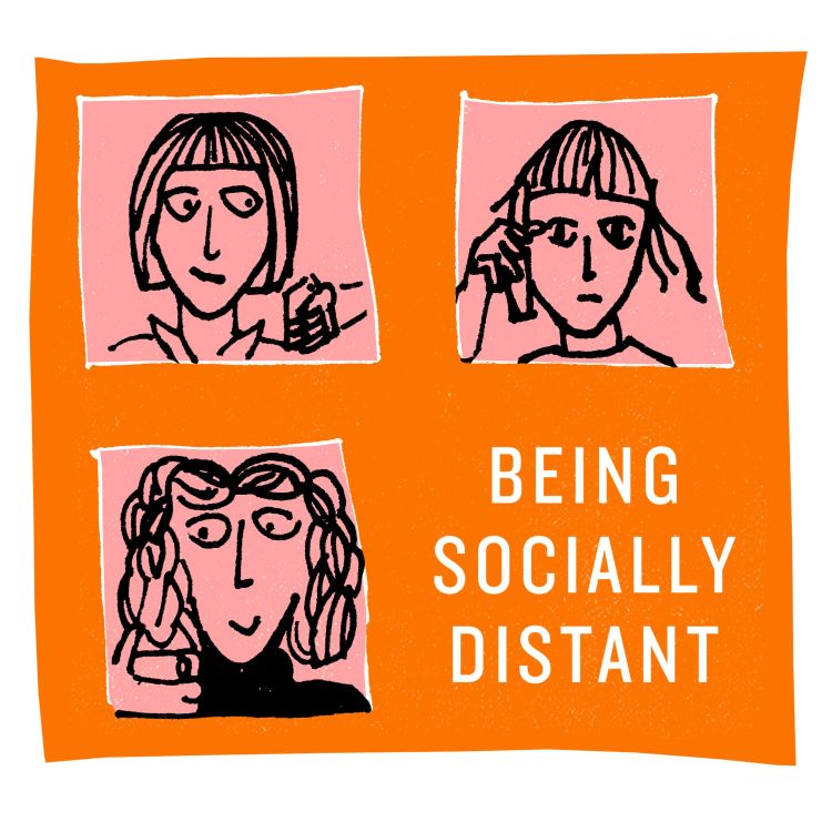 cover art for Trailer for our new podcast - Being Socially Distant