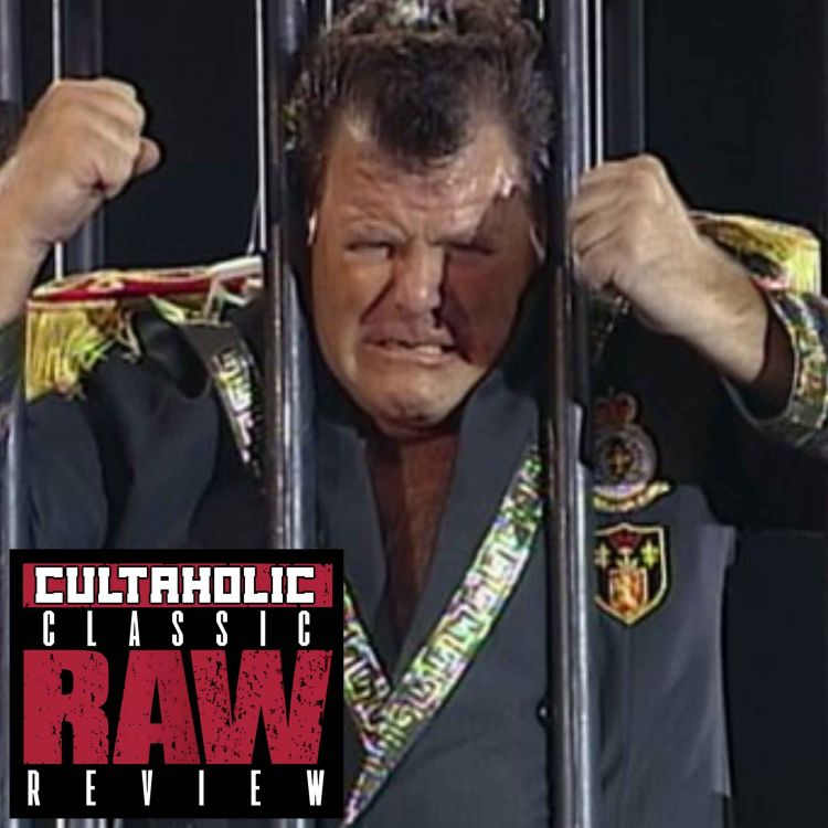 cover art for Classic WWE Raw Review #131 | Jerry Lawler In A Shark Cage, The Shawn Michaels Syracuse Incident