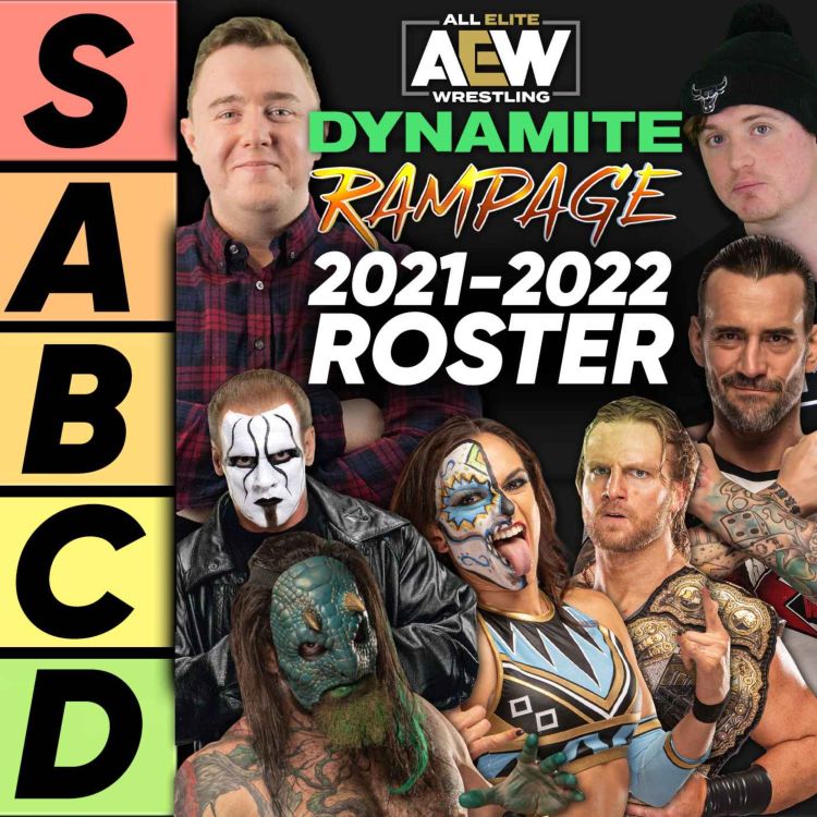 cover art for TIER LIST: AEW Dynamite & Rampage Roster 2021-2022