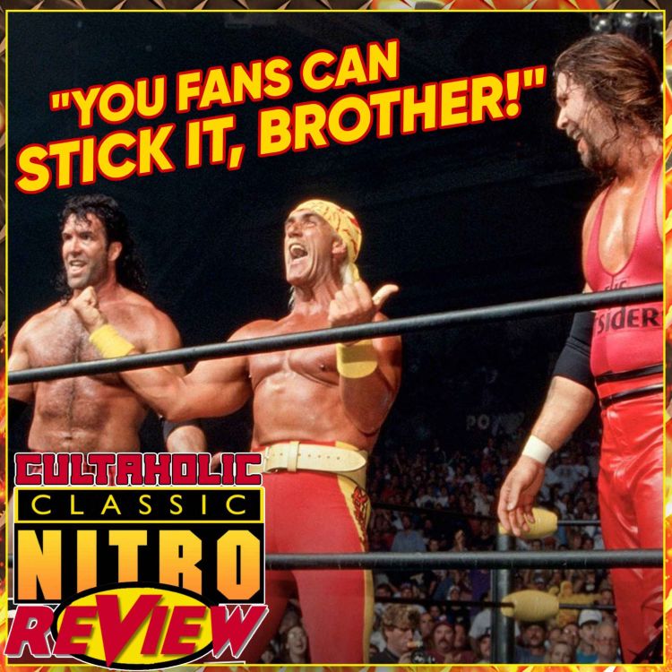 cover art for RETRO REACTIONS: WCW Bash At The Beach 1996 - HULK HOGAN IS THE THIRD MAN! | CULTAHOLIC CLASSIC NITRO REVIEW