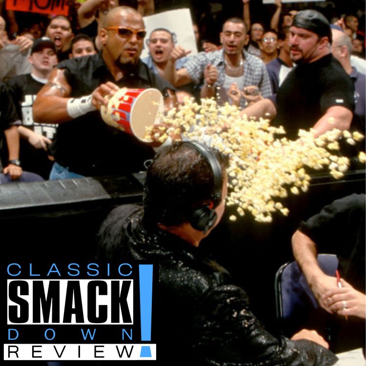 cover art for Classic WWE Smackdown Review #54 | The Rock and The Undertaker Face The Dudley Boyz, Tazz Enrages Jerry Lawler