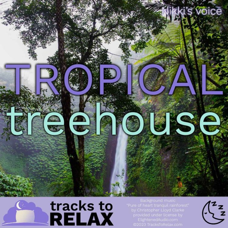 cover art for NEW - Tropical Treehouse (Female Voice) Sleep Meditation 