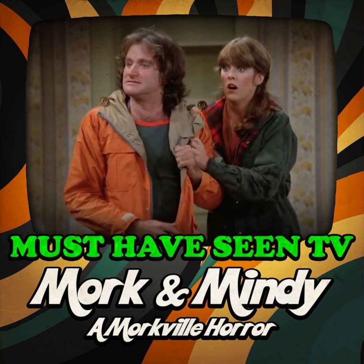 cover art for Mork & Mindy, "A Morkville Horror"