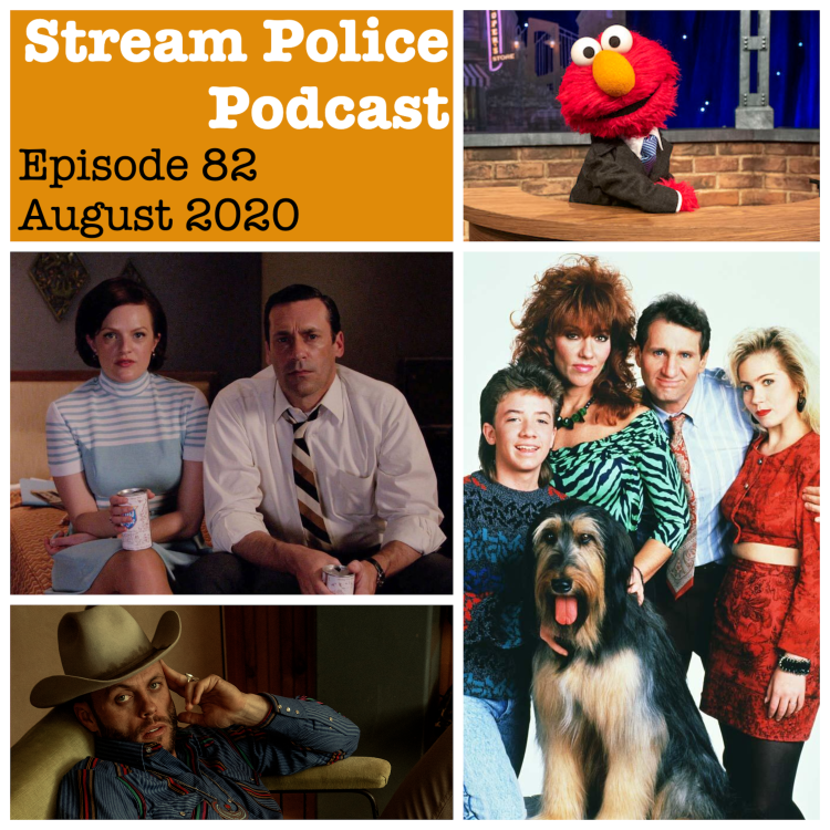 cover art for #82 - Revisiting MAD MEN; Charley Crockett; THE NOT-TOO-LATE SHOW WITH ELMO