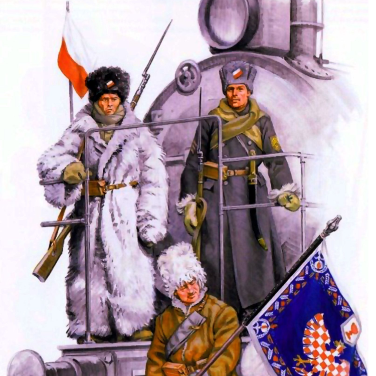 cover art for The Czechoslovak Legion: Homeward Bound