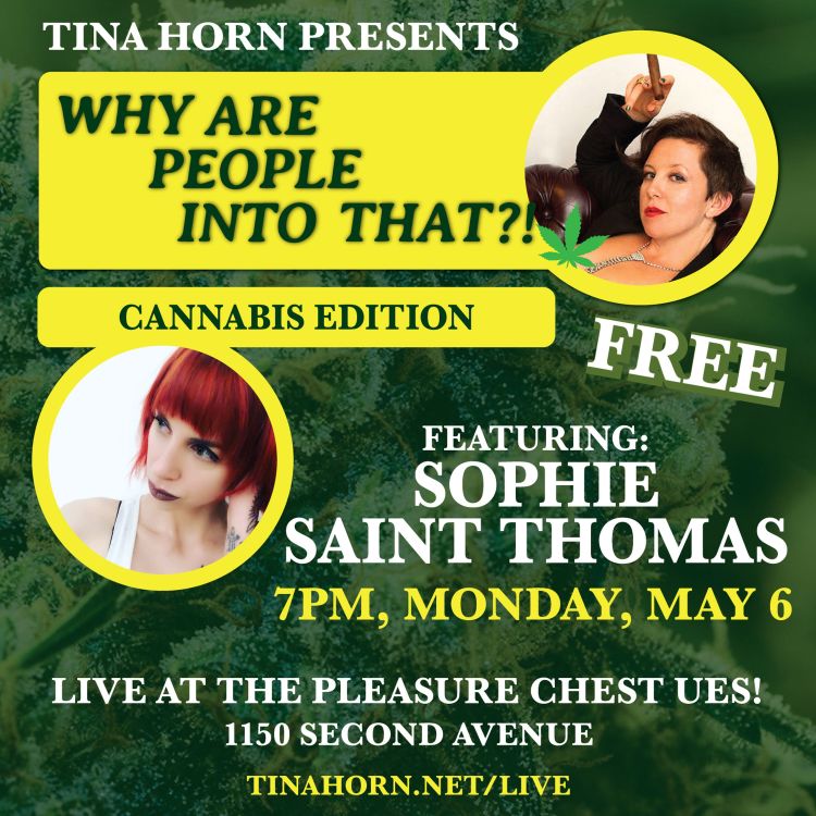 cover art for Live! Cannabis w Sophie Saint Thomas & Carly