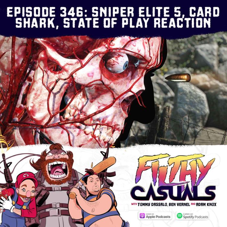 cover art for Episode 346: Sniper Elite 5, Card Shark, State of Play Reaction