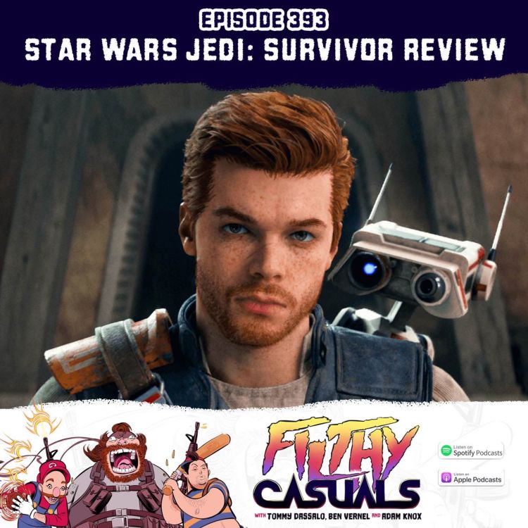 cover art for Episode 393: Star Wars Jedi: Survivor Review