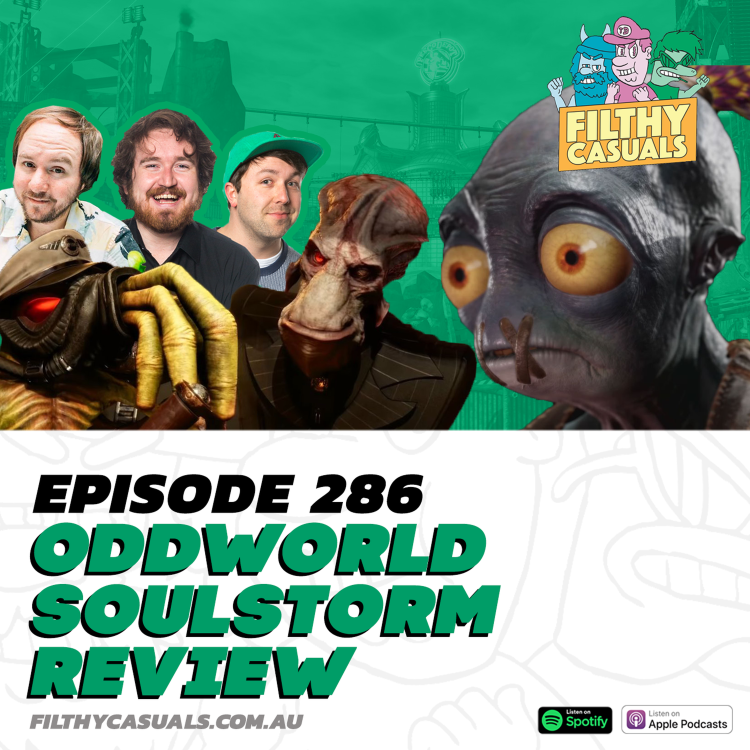 cover art for Episode 286: Oddworld Soulstorm Review