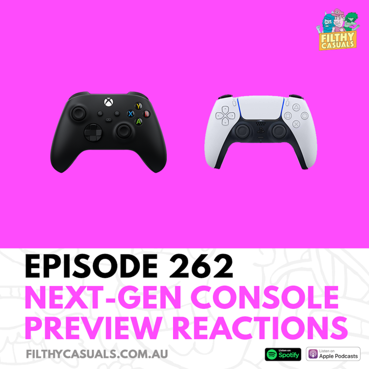cover art for Episode 262: Next-Gen Console Preview Reactions
