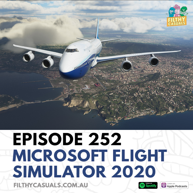 cover art for Episode 252: Microsoft Flight Simulator 2020