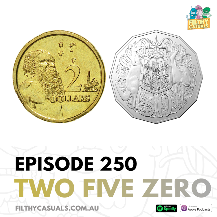 cover art for Episode 250: Two Five Zero