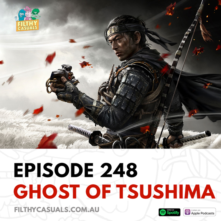 cover art for Episode 248: Ghost of Tsushima Review