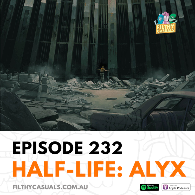 cover art for Episode 232: Half-Life: Alyx Review