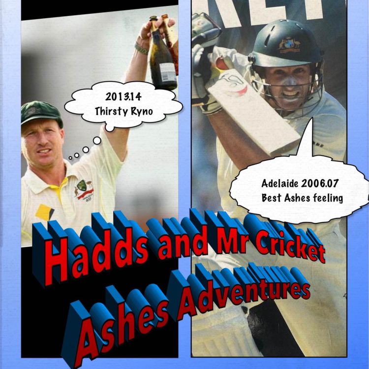 cover art for Michael Hussey and Brad Haddin's Ashes Adventures