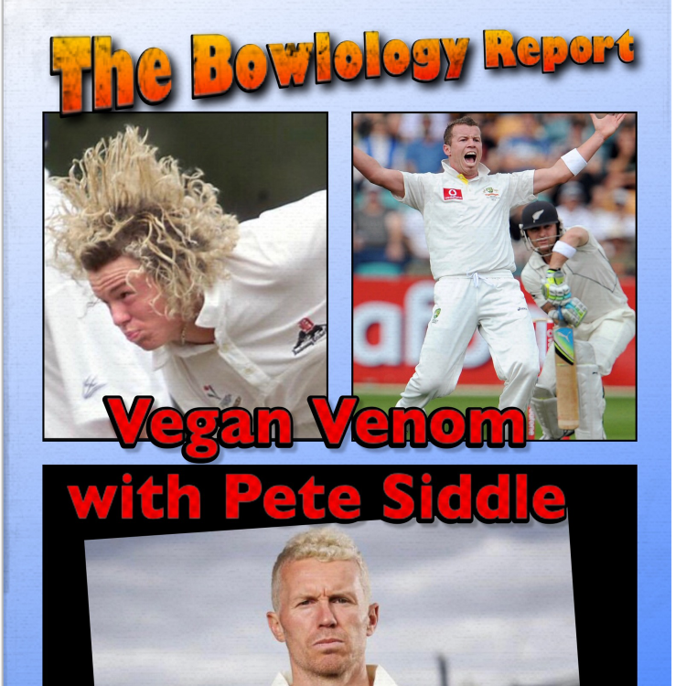 cover art for Vegan Venom with Peter Siddle