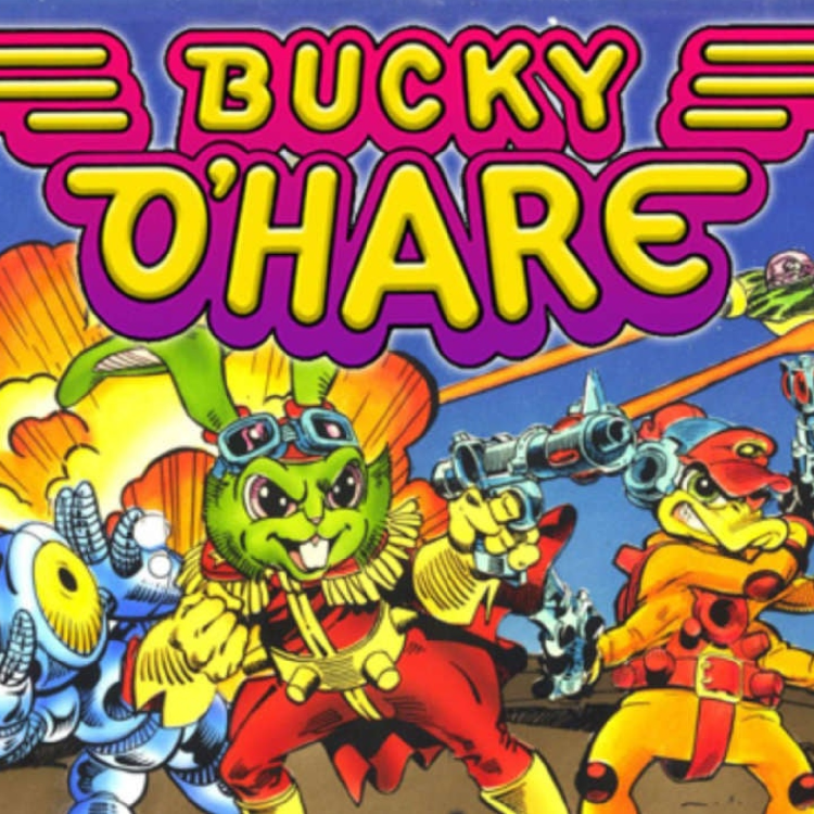 cover art for Bucky O'Hare (w/ Adam Carnevale)