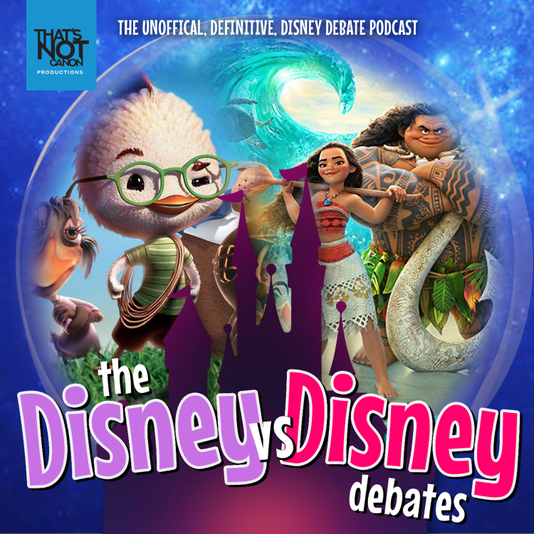 cover art for Chicken Little vs Moana