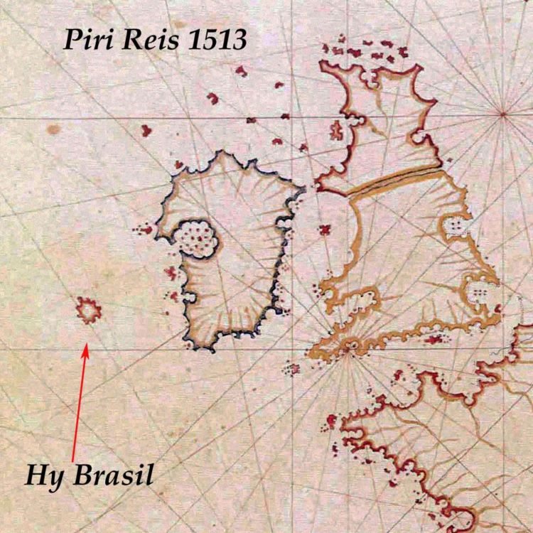 The legend of HY BRASIL: a mythical island off the coast of Ireland