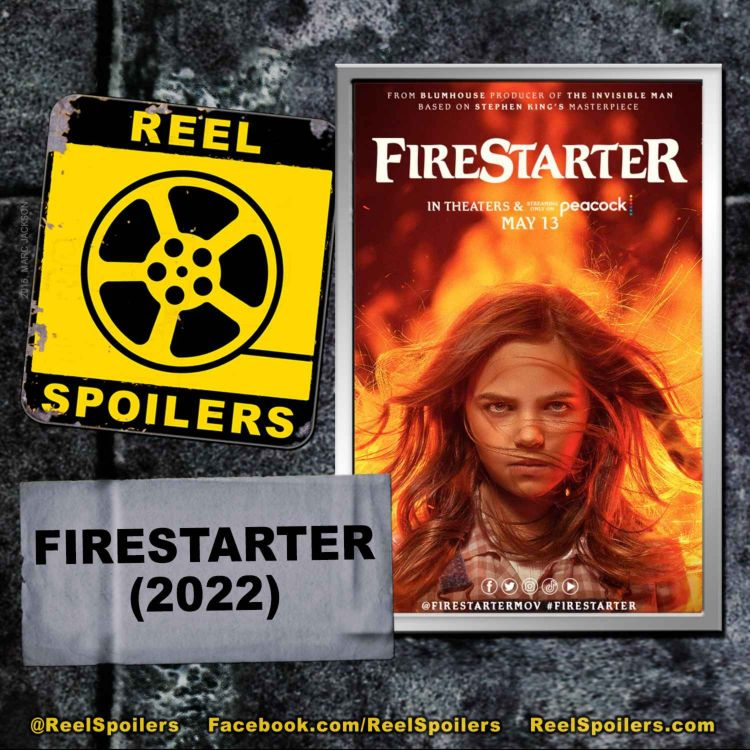 cover art for FIRESTARTER Starring Zac Efron, Ryan Kiera Armstrong, Sydney Lemmon