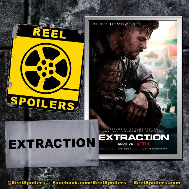 cover art for EXTRACTION Starring Chris Hemsworth, Bryon Lerum, Ryder Lerum