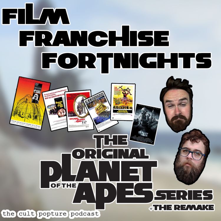 cover art for The Original "Planet of the Apes" Series + The Remake | Film Franchise Fortnights