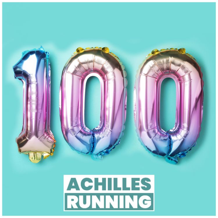 cover art for 100 Folgen ACHILLES RUNNING Podcast - Das große Wiedersehen